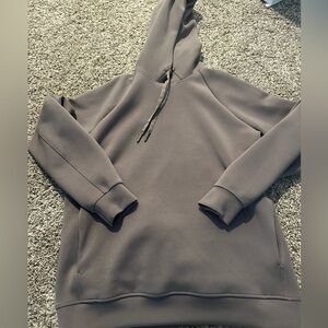 lululemon Smooth Spacer Gray Hoodie Sweater